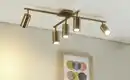 Bild 1 von Trio Deckenstrahler, 5-flammig, altmessing