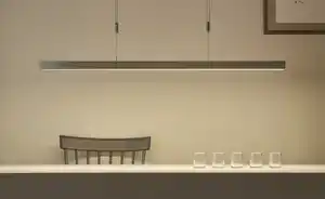 Paul Neuhaus LED-Pendelleuchte, alufarben