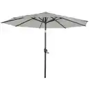 Bild 1 von Siena Garden Sonnenschirm, Anthrazit, Hellgrau, Textil, 300x300 cm, Knickgelenk, stabile Strebegelenke, UV-beständig, wetterbeständig, Sonnen- & Sichtschutz, Sonnenschirme, Sonnenschirme rund