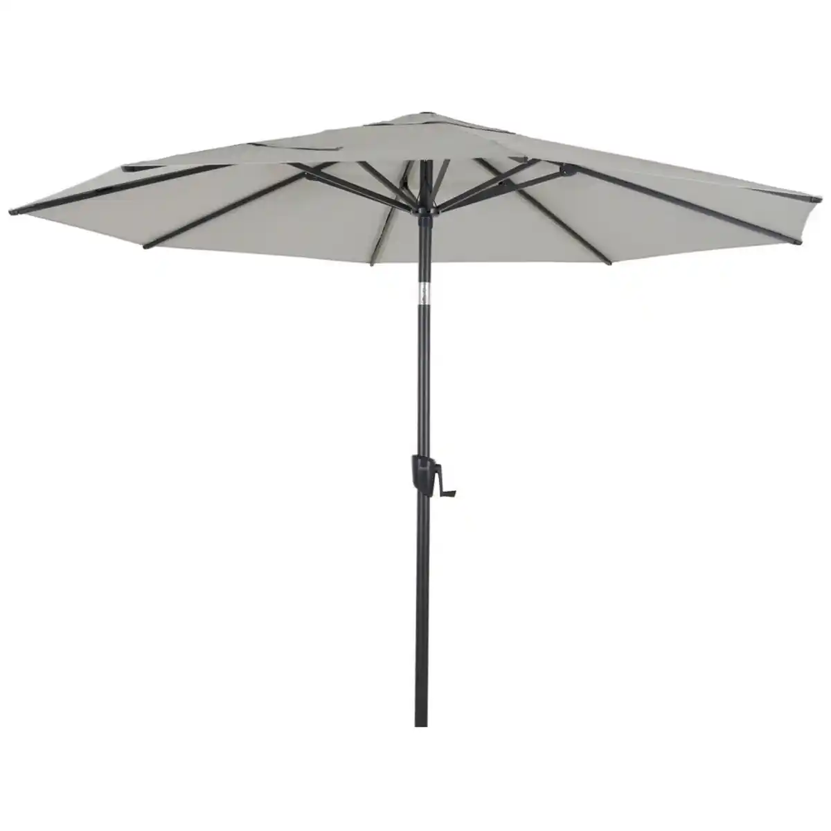 Bild 1 von Siena Garden Sonnenschirm, Anthrazit, Hellgrau, Textil, 300x300 cm, Knickgelenk, stabile Strebegelenke, UV-beständig, wetterbeständig, Sonnen- & Sichtschutz, Sonnenschirme, Sonnenschirme rund