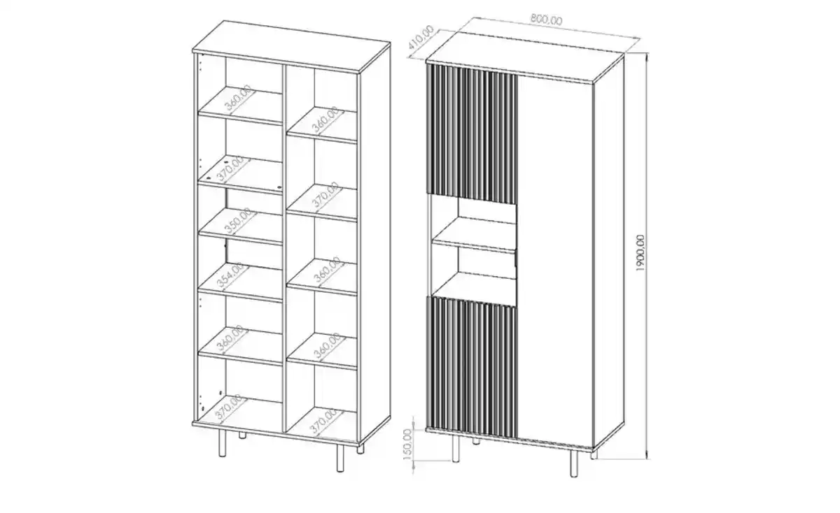 Bild 4 von Standregal Bianco