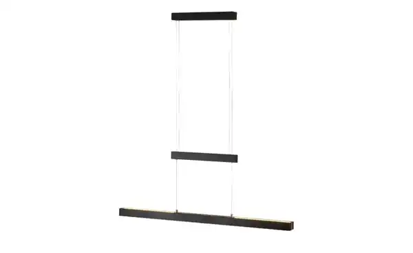 Bild 4 von Trio LED-Pendelleuchte, schwarz mit Up & Down Light