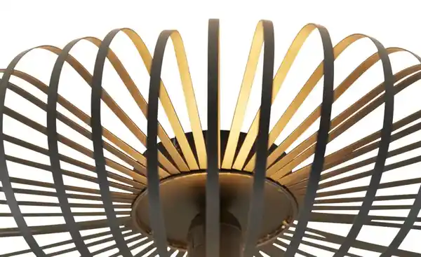 Bild 2 von Trio Deckenleuchte, 1-flammig, Metall schwarz ´groß`