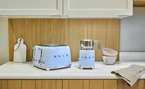 smeg 4-Slot-Toaster TSF03PBEU