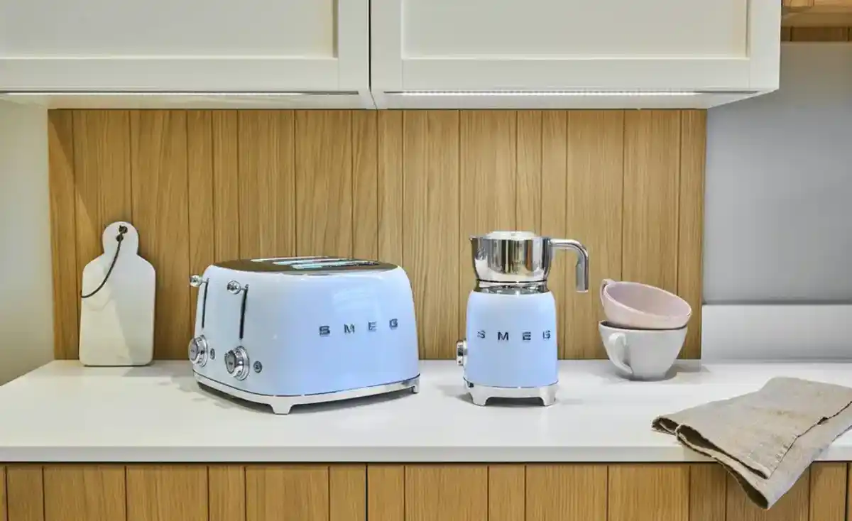 Bild 1 von smeg 4-Slot-Toaster TSF03PBEU