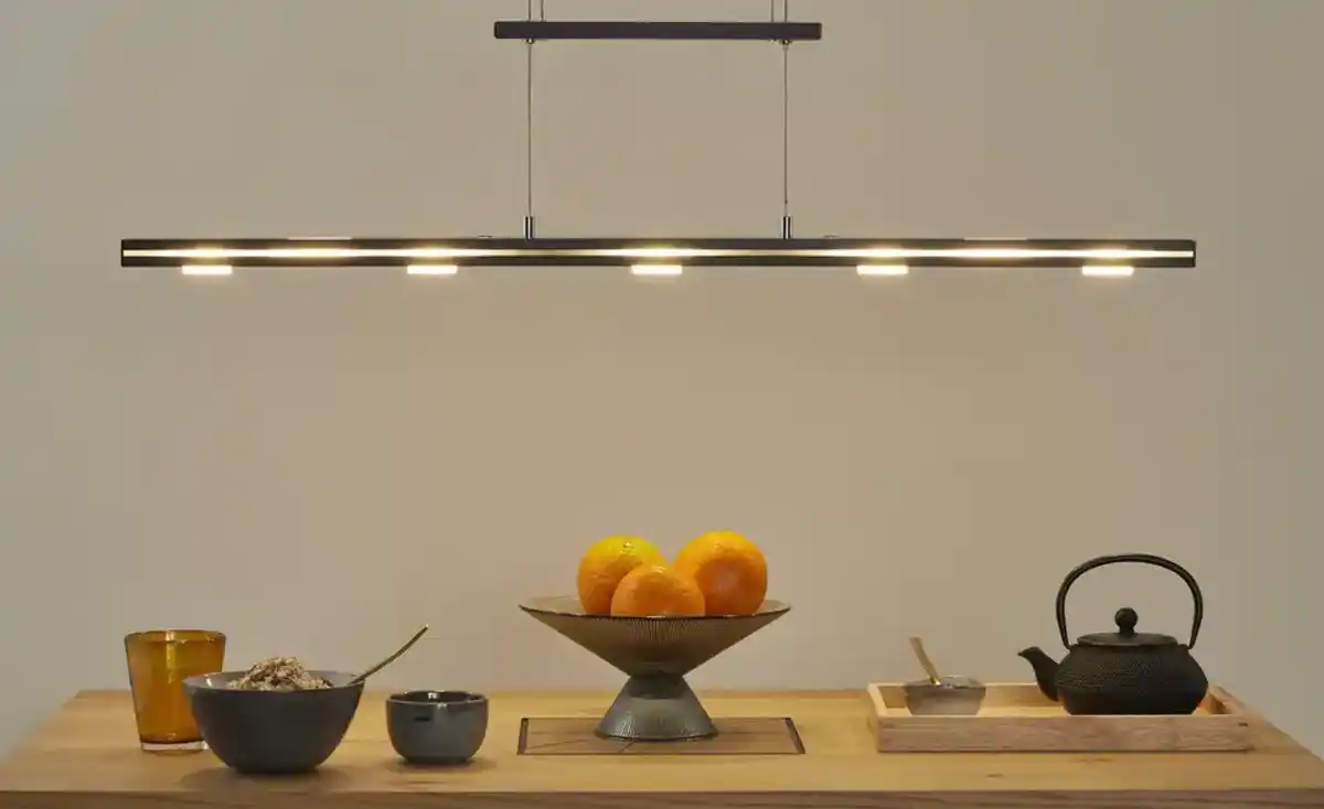 Bild 3 von Trio LED-Pendelleuchte schwarz-matt