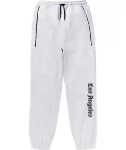 Jogginghose in Melange, hellgrau melange