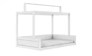 Lifetime Bett mit Stoffdach 120cm Montessori