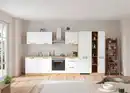 Bild 1 von Küchenzeile Meran mit Geräten ca. 360cm Weiß/Eiche, Weiß, Eiche Wotan