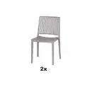 Bild 1 von Siena Garden Stapelstuhl, Taupe, Kunststoff, 57x80x56 cm, stapelbar, gastro- und objekttauglich, wetterbeständig, UV-beständig, Gartenmöbel, Gartenstühle, Gartenstühle stapelbar