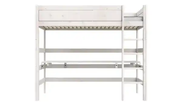 Bild 4 von Lifetime Hochbett mit Leiter und Schreibtisch 120cm Basis