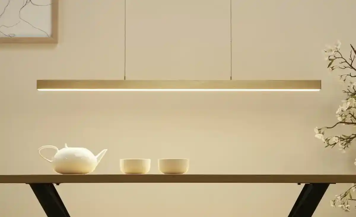 Bild 1 von Paul Neuhaus LED-Pendelleuchte, messing-matt mit Touchdimmer