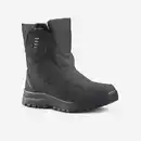 Bild 1 von QUECHUA Winterstiefel Damen warm wasserdicht Klett Winterwandern - NH100 schwarz