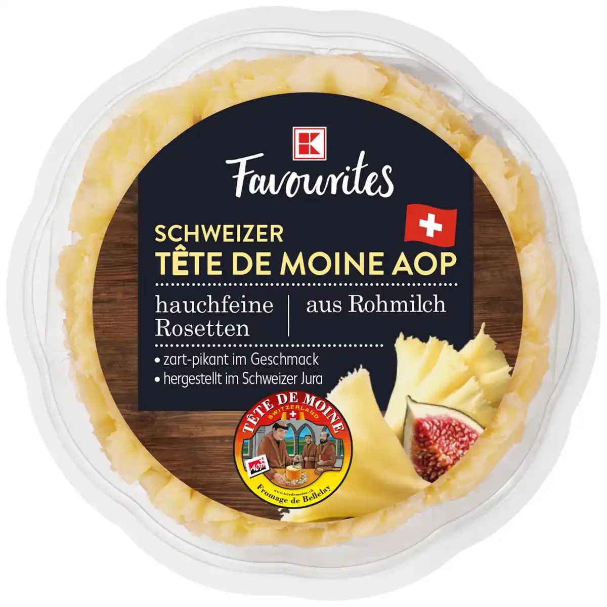 Bild 1 von K-FAVOURITES Tête de Moine AOP Rosetten, 100-g-Packg.