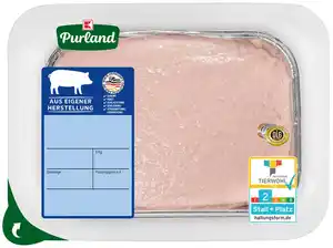 K-PURLAND Bayerischer Leberkäse fein, 500-g-Packg.