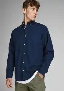 Jack & Jones Langarmhemd OXFORD SHIRT