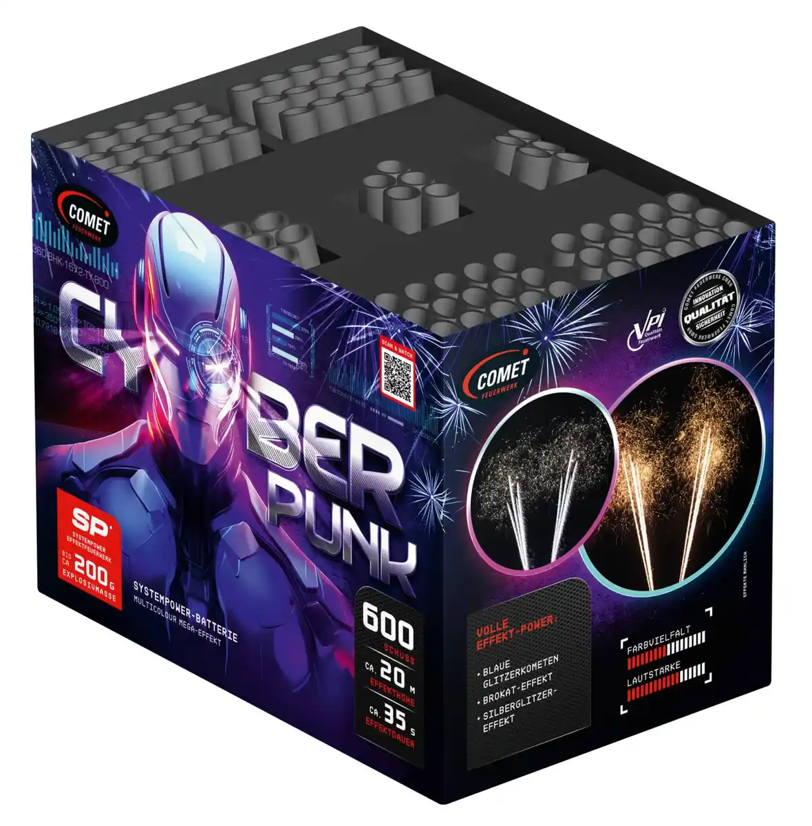 Bild 1 von COMET »Cyberpunk« Feuerwerksbatterie