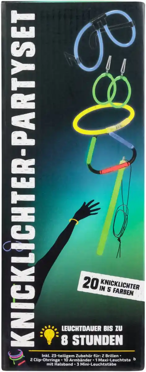 Bild 1 von Knicklichter-Partyset, 43-teilig