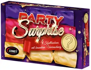 COMET »Party Surprise« Knallbonbons, 4-St.-Packg.