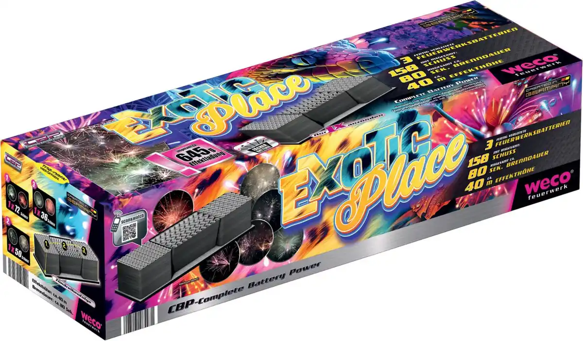 Bild 1 von WECO »Excotic Place« Verbund-Feuerwerk