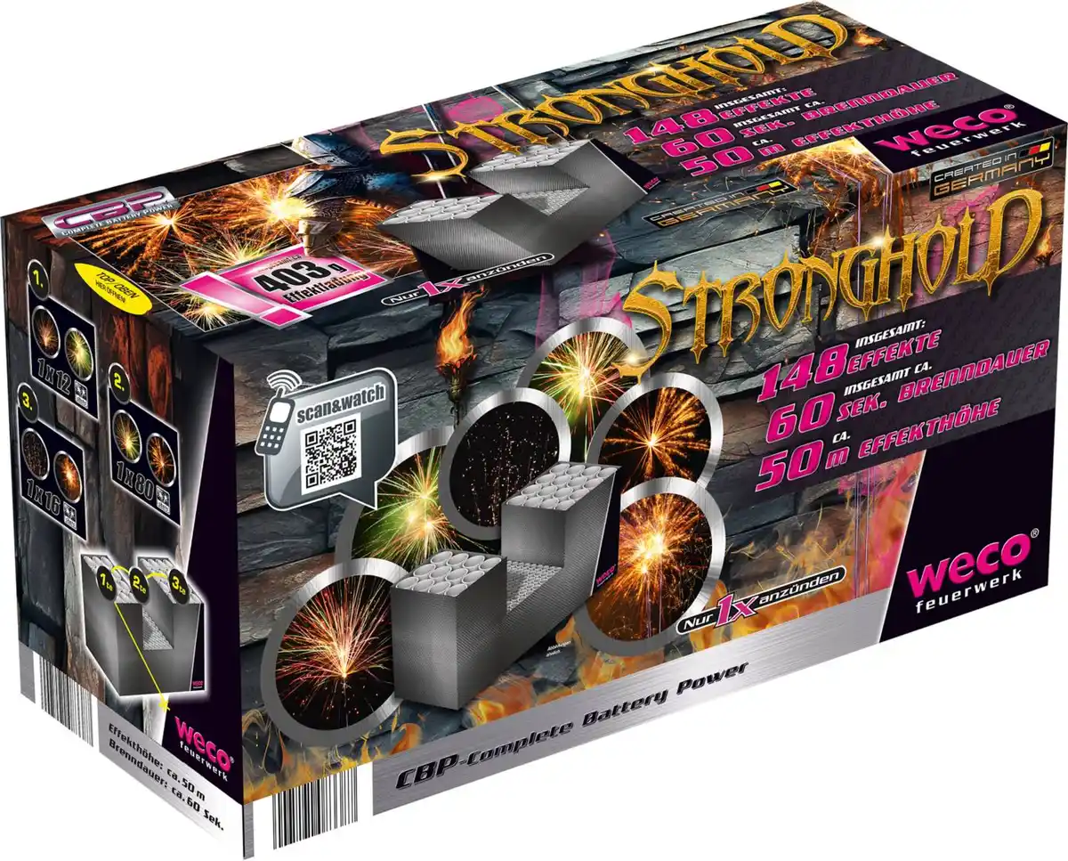 Bild 1 von WECO Verbund-Feuerwerk »Stronghold«