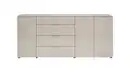 Bild 1 von Sideboard 4 Schubladen - beige - Glasfront - 226 cm - SANTORIN
