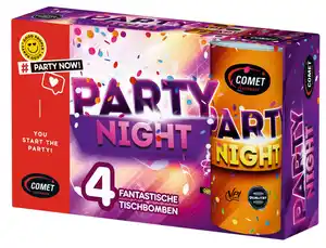 COMET Jugendfeuerwerk »Party Night«, 4-teilig