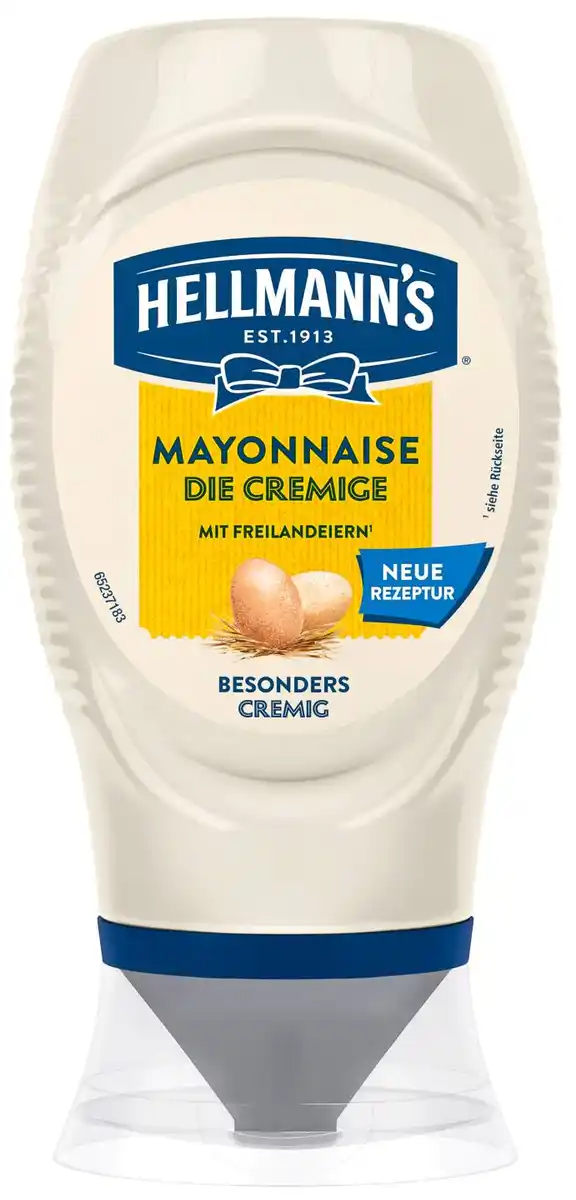 Bild 1 von HELLMANN'S Mayonnaise, 250-ml-Fl.