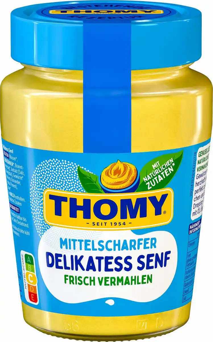 Bild 1 von THOMY Delikatess-Senf, 250-ml-Glas