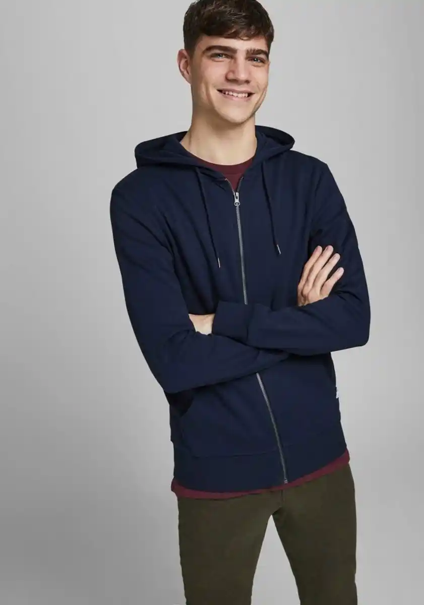 Bild 1 von Jack & Jones Kapuzensweatjacke BASIC SWEAT ZIP HOOD