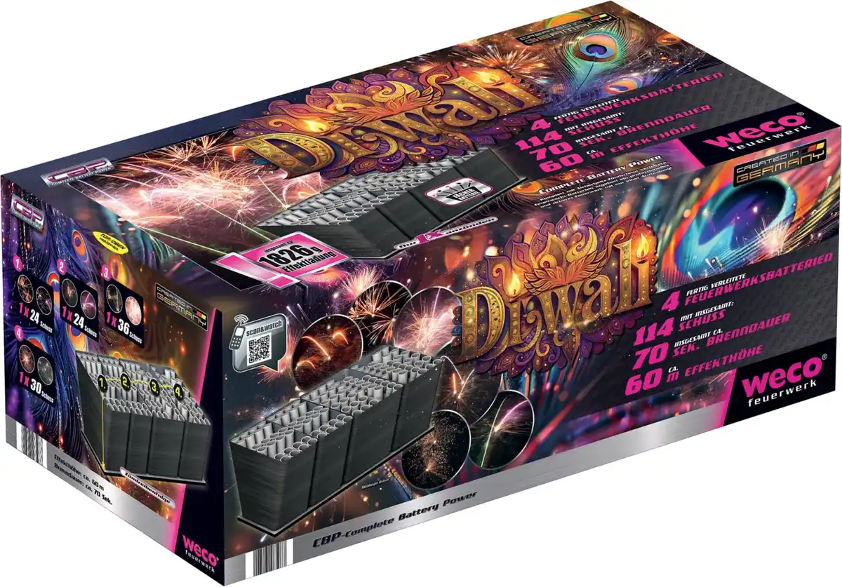 Bild 1 von WECO Verbund-Feuerwerk »Diwali«