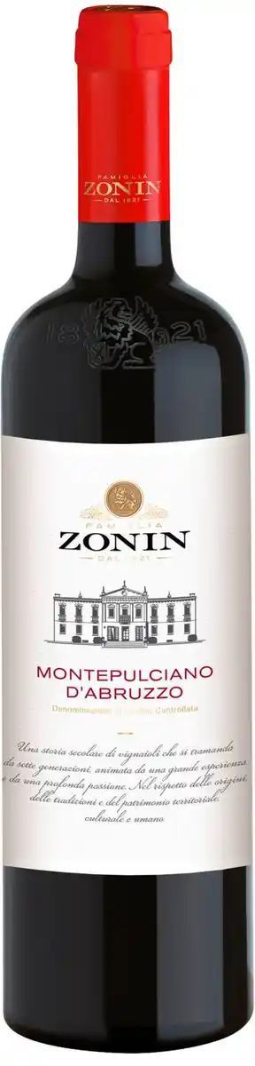 Bild 1 von ZONIN Montepulciano d'Abruzzo, Bardolino o.Pinot Grigio DOC, 0,75-l-Fl.
