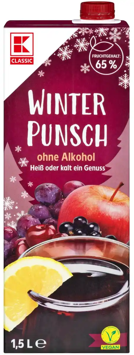 Bild 1 von K-CLASSIC Winterpunsch alkoholfrei, 1,5-l-Packg.