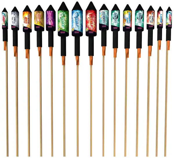 Bild 2 von WECO Mega-Raketen-Sortiment »High Speed«, 15-teilig