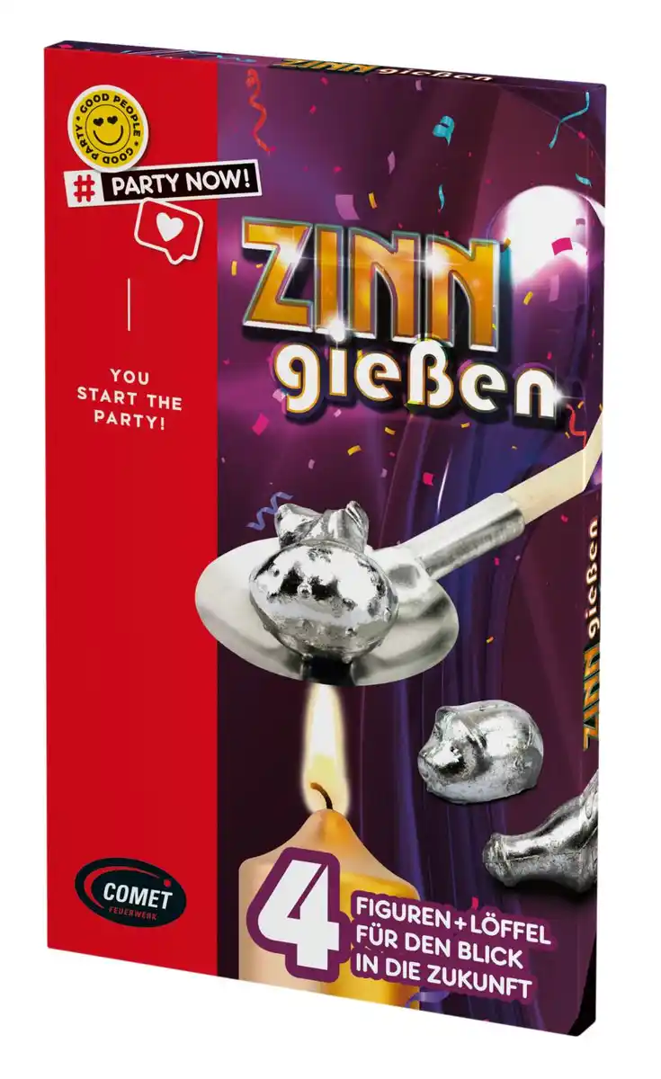 Bild 1 von COMET Jugendfeuerwerk »Zinngießen«, Set