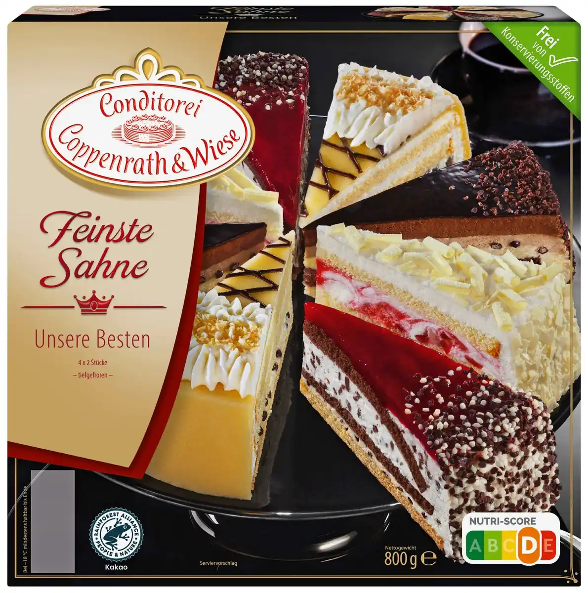 Bild 1 von COPPENRATH & WIESE Feinste Sahne, 800-g-Packg.