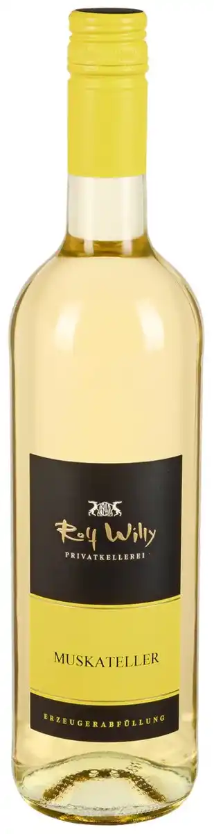 Bild 1 von ROLF WILLY Nordheimer Sonntagsberg Muskateller halbtrocken, 0,75-l-Fl.