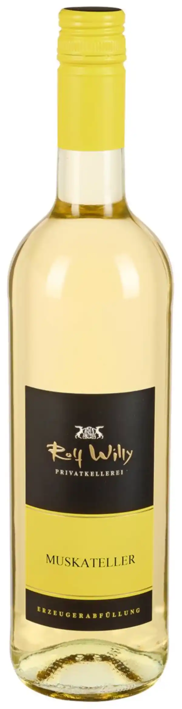 Bild 1 von ROLF WILLY Nordheimer Sonntagsberg Muskateller halbtrocken, 0,75-l-Fl.