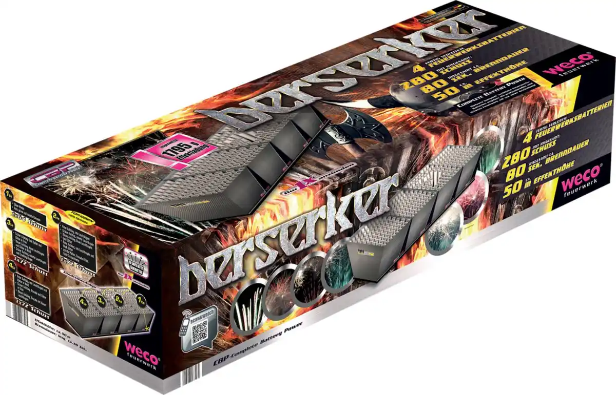 Bild 1 von WECO Verbund-Feuerwerk »Berserker«
