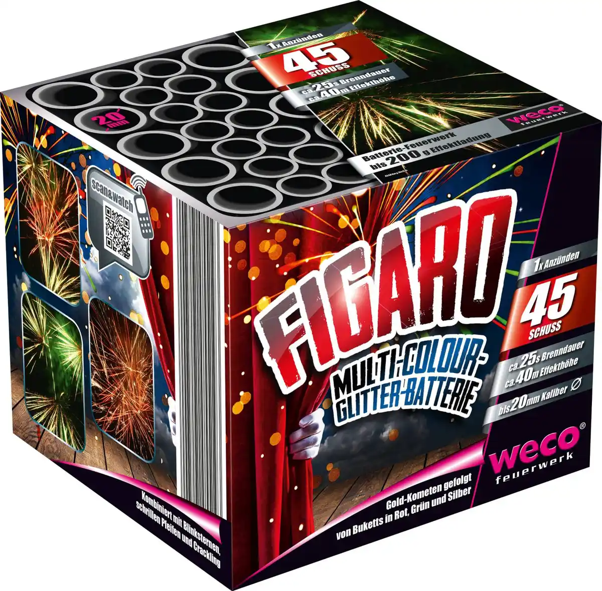 Bild 1 von WECO Multi-Colour-Batterie »Figaro«