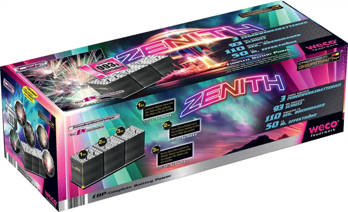 Bild 1 von WECO Verbund-Feuerwerk »Zenith«