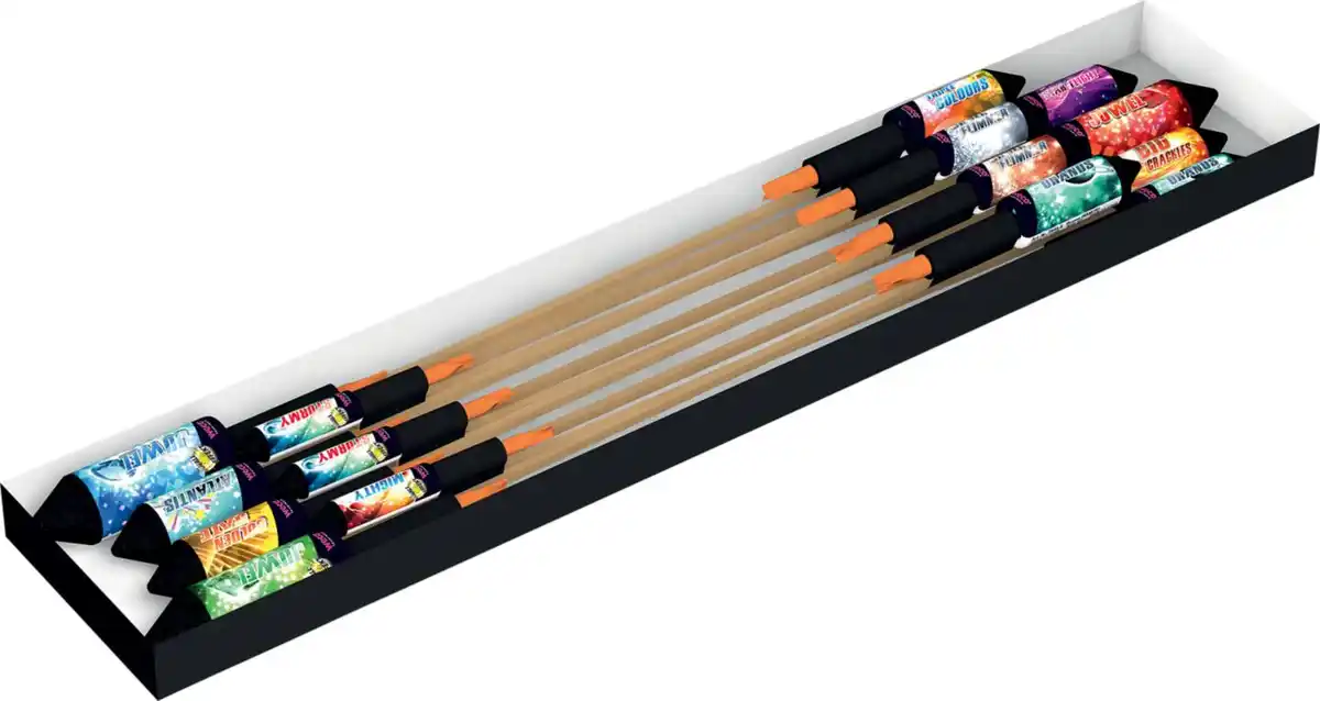 Bild 3 von WECO Mega-Raketen-Sortiment »High Speed«, 15-teilig