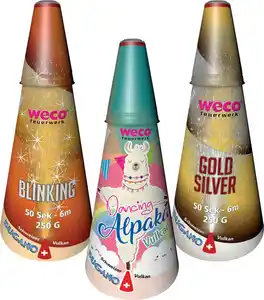 WECO Bodenfeuerwerk »Schweizer Vulkan«