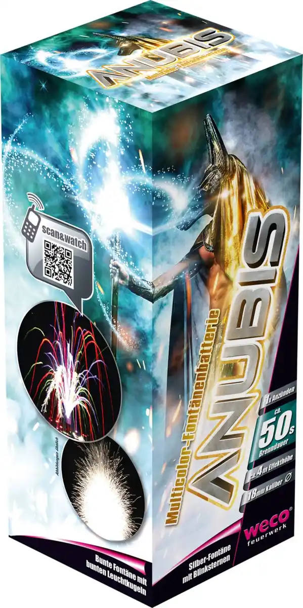Bild 1 von WECO Multicolor-Fontänen-Batterie »Anubis«