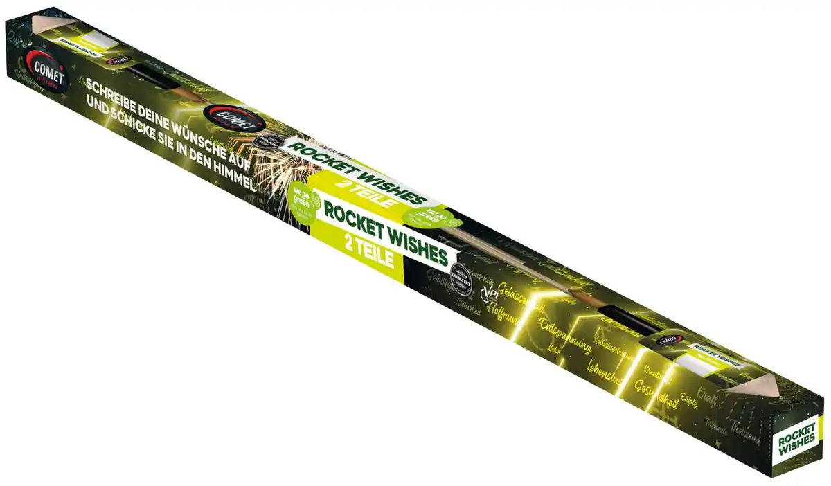 Bild 1 von COMET Wunschraketen »Rocket Wishes«, 2-St-Packg.
