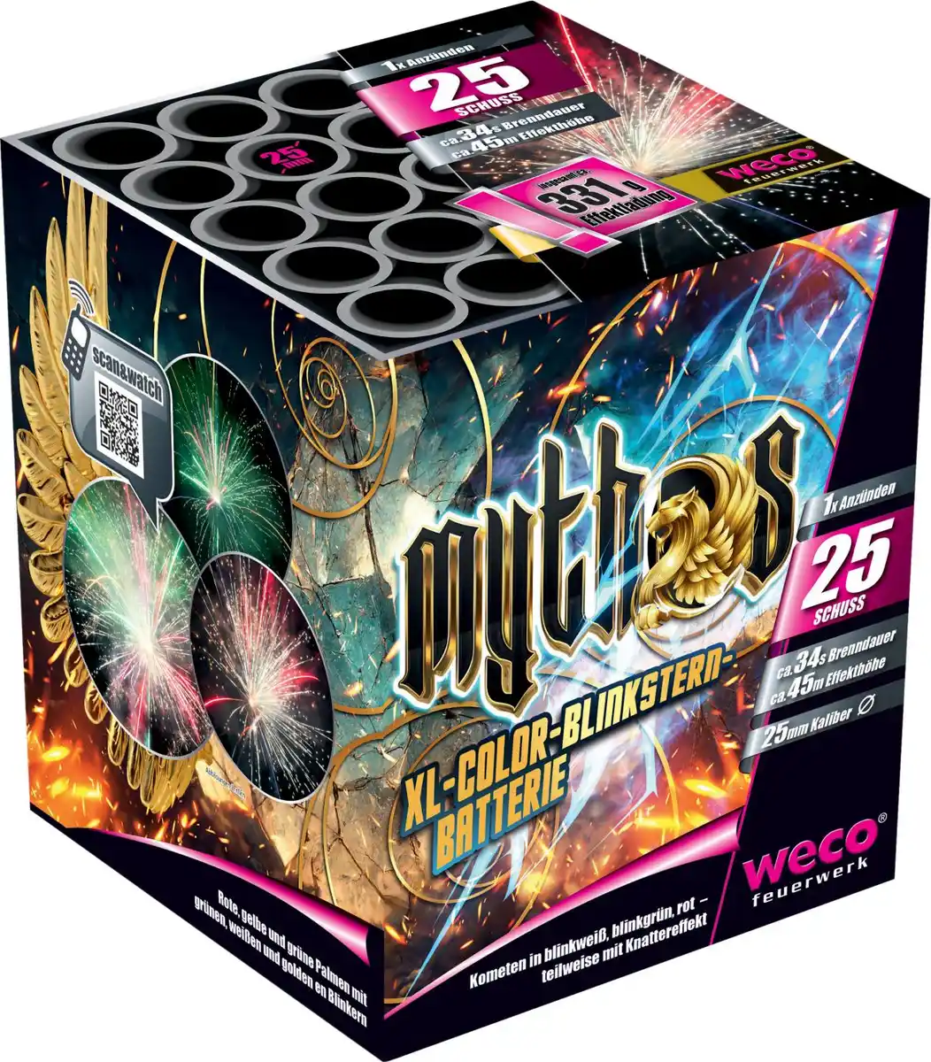 Bild 1 von WECO XL-Blinkstern-Batterie »Mythos«