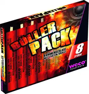 WECO Böllerpack, 8-St.-Packg.