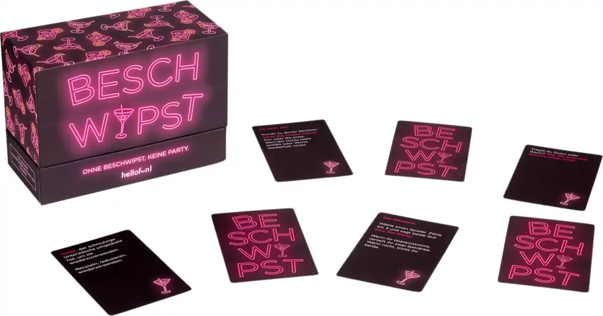 Bild 2 von HELLOFUN! Partyspiel »Beschwipst«