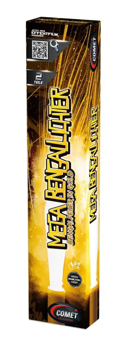 Bild 1 von COMET »Mega Bengallichter« Gold, 2-St.-Packg.