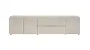 Bild 1 von TV-Lowboard beige - Glasfront - 226 cm - SANTORIN